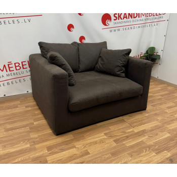 Kėdė XL COMFY (1,5 vietos) (Tamsiai ruda)